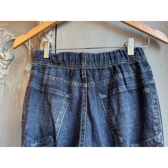 Rag & Bone Miramar Jogger Pants Sz XXS Women’s Blue Jeans Denim Print - Picture 4 of 16